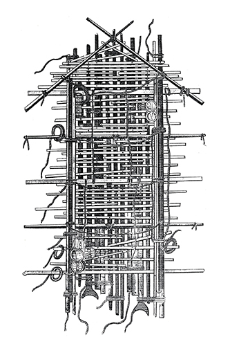 Plan du radeau